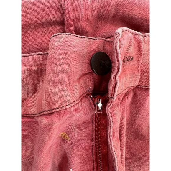 Mitra Mens Sz M Paint Splatter Harem Drop Crotch Genie Art Festival Hippie Boho​ - Picture 4 of 15